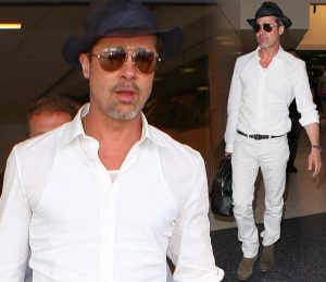 Brad-Pitt-white-outfit-june-2016