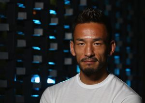 BANGKOK, THAILAND - DECEMBER 05:  Hidetoshi Nakata poses during a Global Legends Series portrait session at the Swissotel on December 5, 2014 in Bangkok, Thailand.  (Photo by Robert Cianflone/Getty Images)