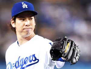 Oc¾/Kenta Maeda (Dodgers), APRIL 28, 2016 - MLB : Los Angeles Dodgers starting pitcher Kenta Maeda pitches during a baseball game on April 28, 2016 in Los Angeles. (Photo by AFLO)